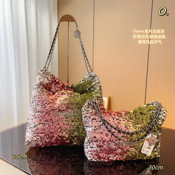 Chanel Deauville Tote Beige Tweed Handbag Tote Bag - 7
