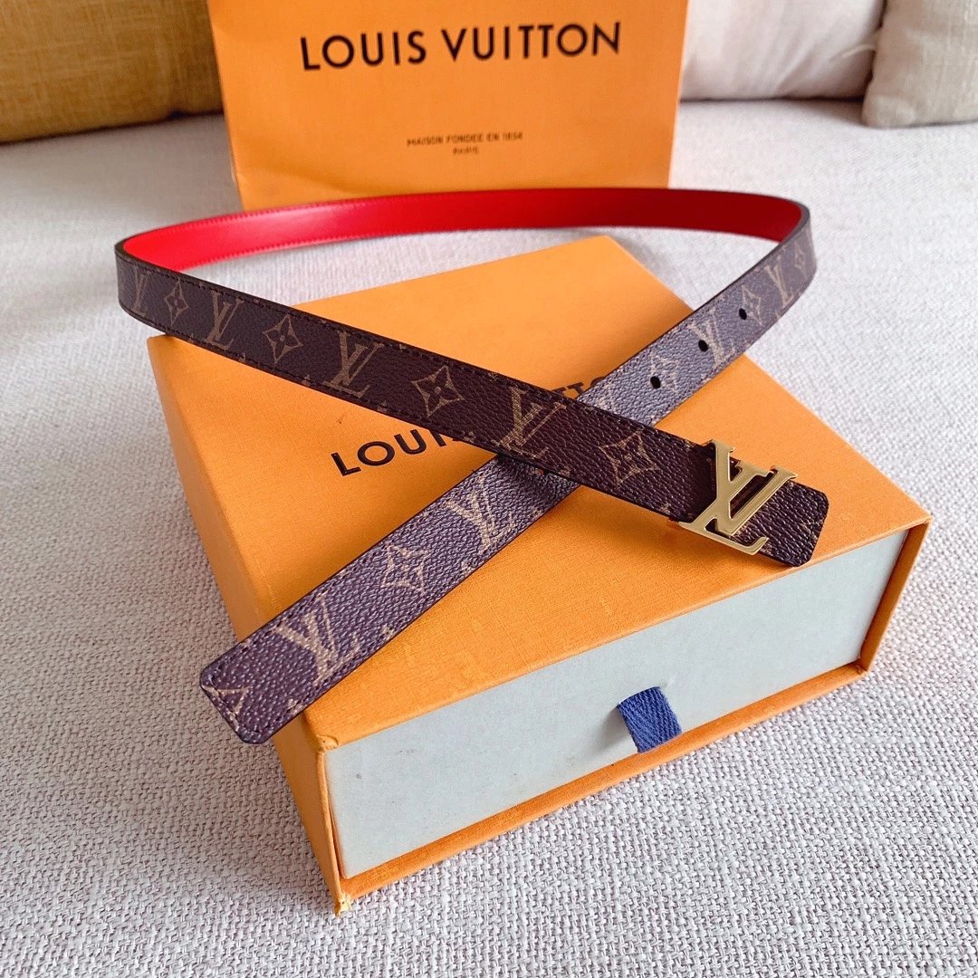 Louis Vuitton LV² Monogram Empreinte Leather Belt Black - 12