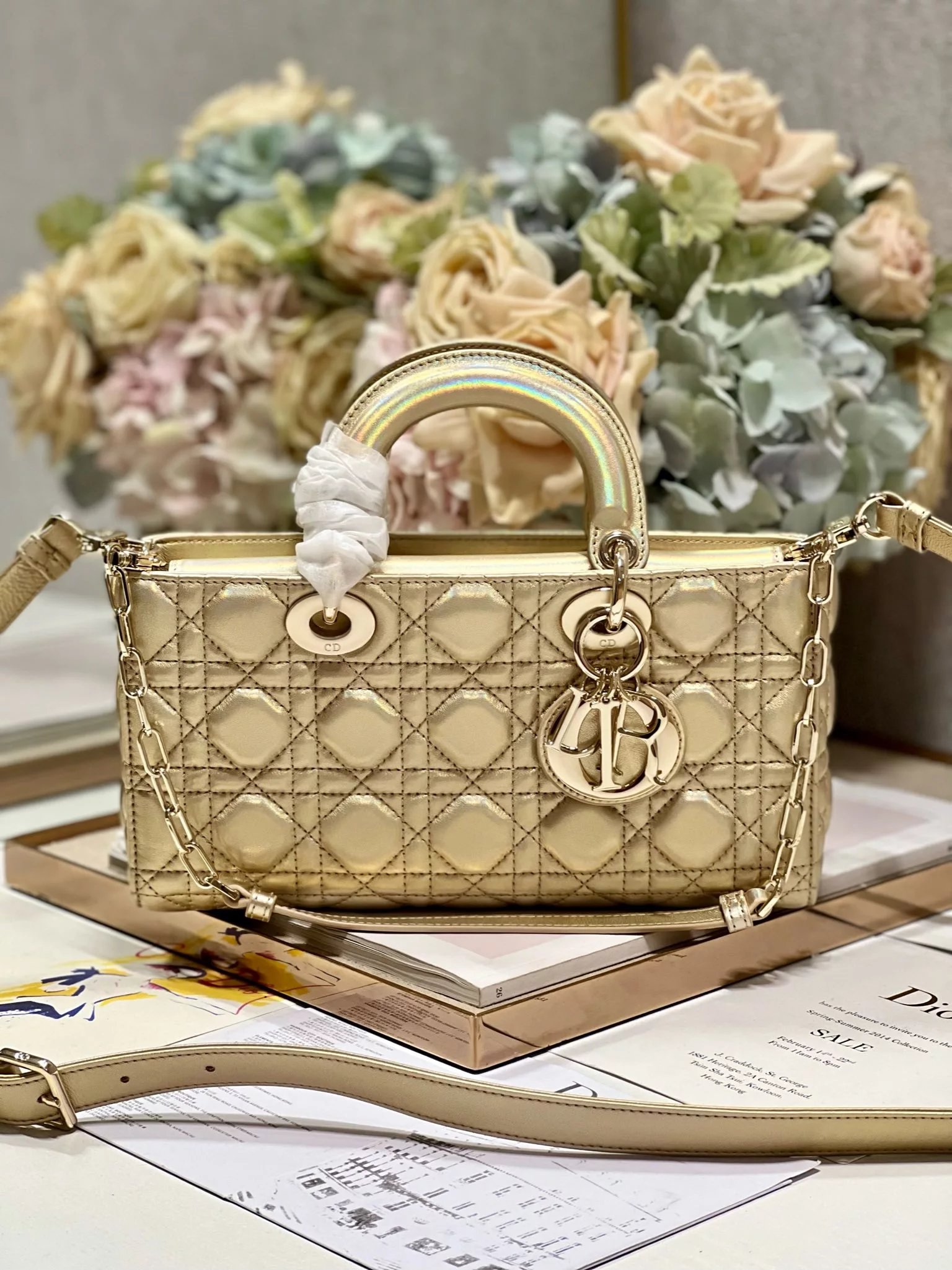 Dior Saddle Bag Tan Leather Crossbody Bag - 3