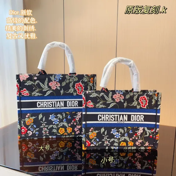Dior Book Tote Bag Burgundy Oblique Print Tote Bag - 12