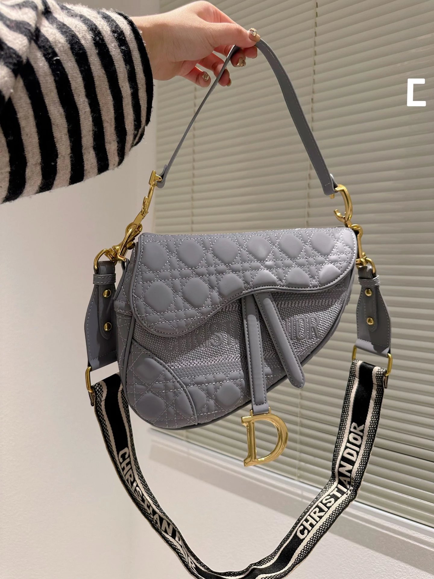 Dior Saddle Bag Leopard Print Multicolor Crossbody Bag - 4
