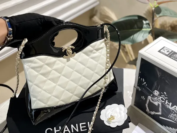 Chanel Crochet Tote Black Handbag - 9