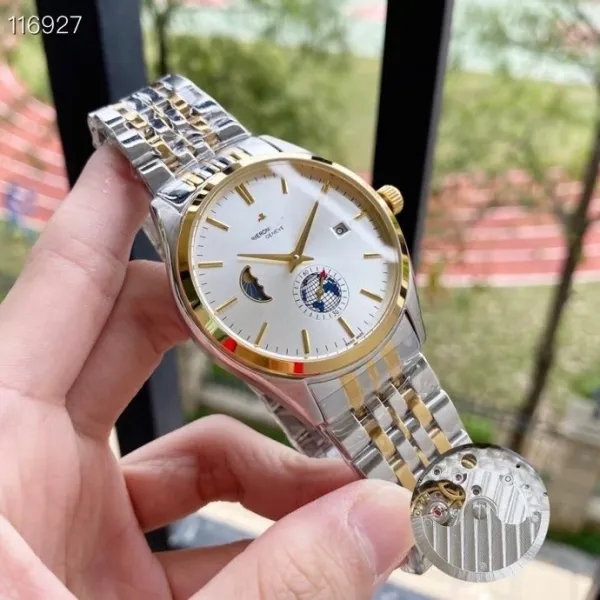 Design Hero Tantin Skeleton Mechanical Watch Silver Watches - 29