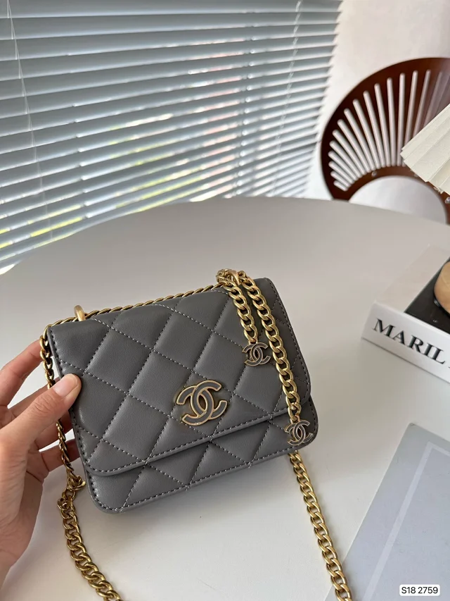 Chanel Crossbody Bags Quilted chain-strap bag product detail image 7