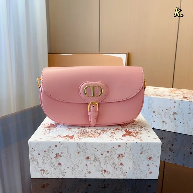 Dior Shoulder Bags Flap Bag with CD Clasp and Buckle Strap product detail image 7