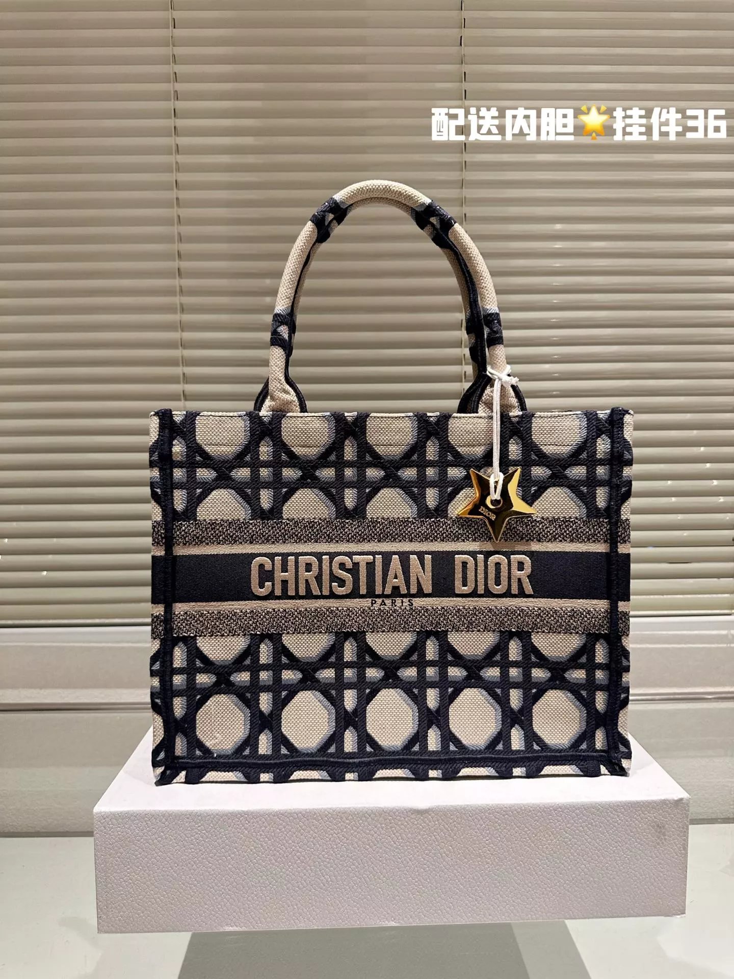 Dior Book Tote Mini Blue Toile de Jouy Handbag Tote Bag - 13