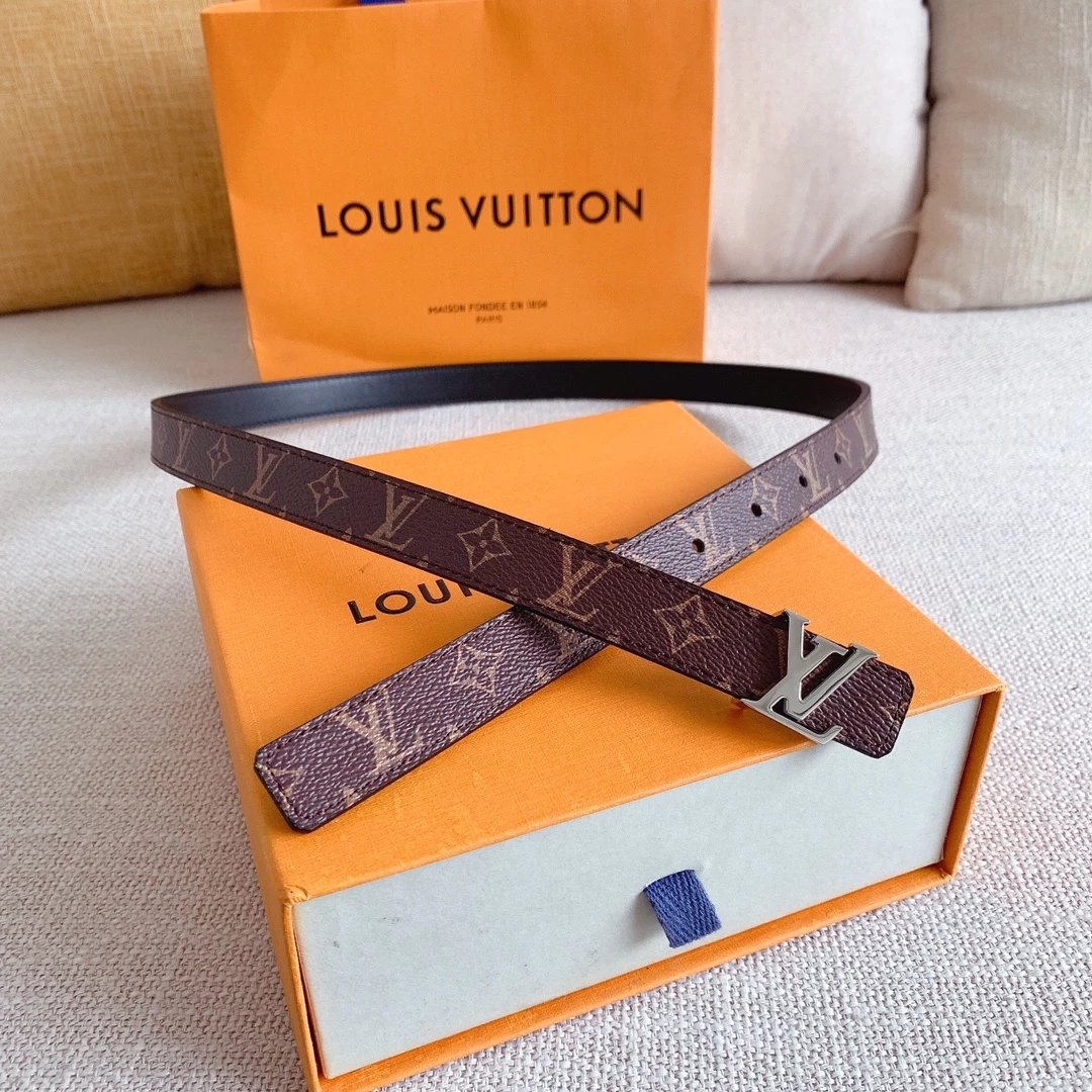 Louis Vuitton LV² Monogram Empreinte Leather Belt Black - 11