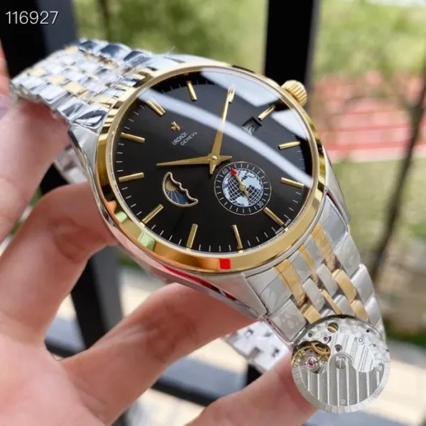 Design Hero Tantin Skeleton Mechanical Watch Silver Watches - 32