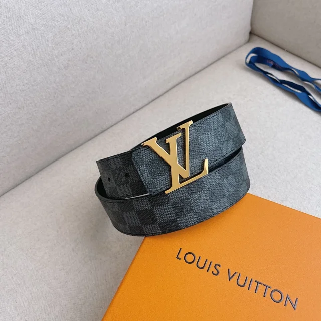 Louis Vuitton Belts Monogram belt with LV buckle product detail image 13