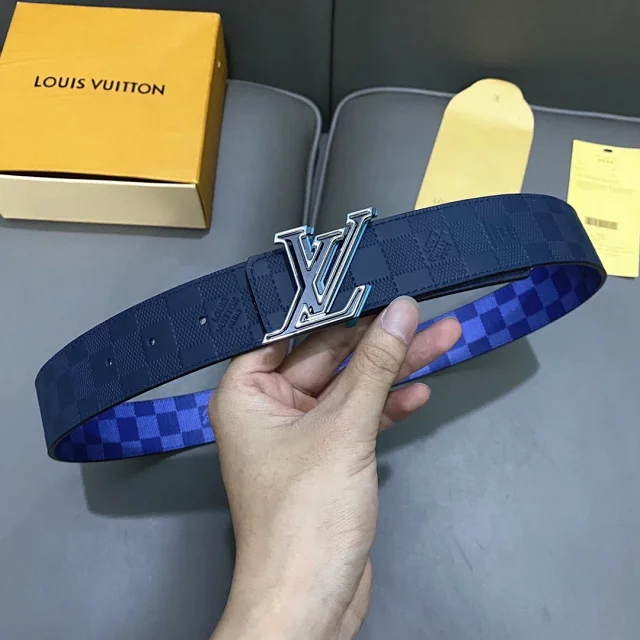 Louis Vuitton Belts LV Monogram Buckle Belt product detail image 8