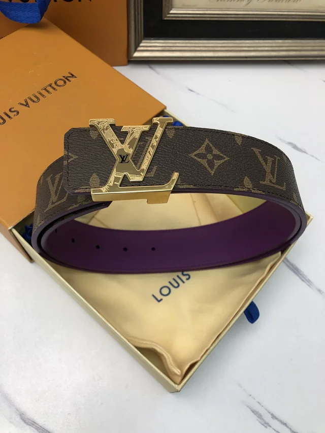 Louis Vuitton Belts Monogram belt with LV buckle product detail image 2