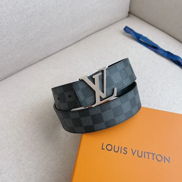 Louis Vuitton Belts Monogram belt with LV buckle product detail image 12