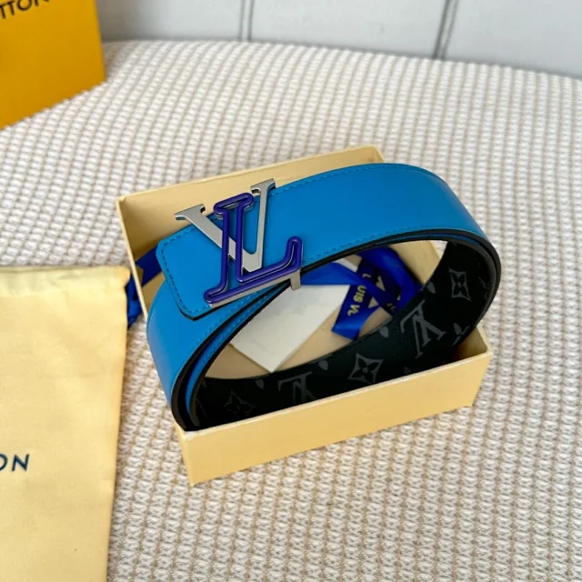 Louis Vuitton Belts Monogram belt with LV buckle product detail image 9