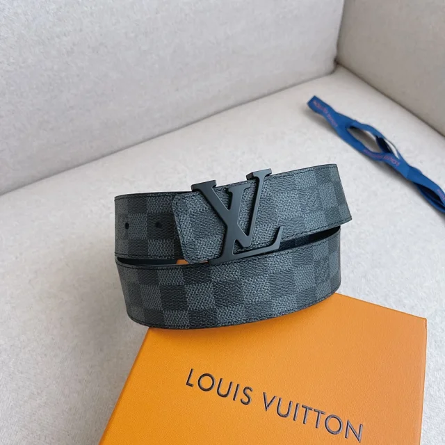 Louis Vuitton Belts Monogram belt with LV buckle product detail image 11