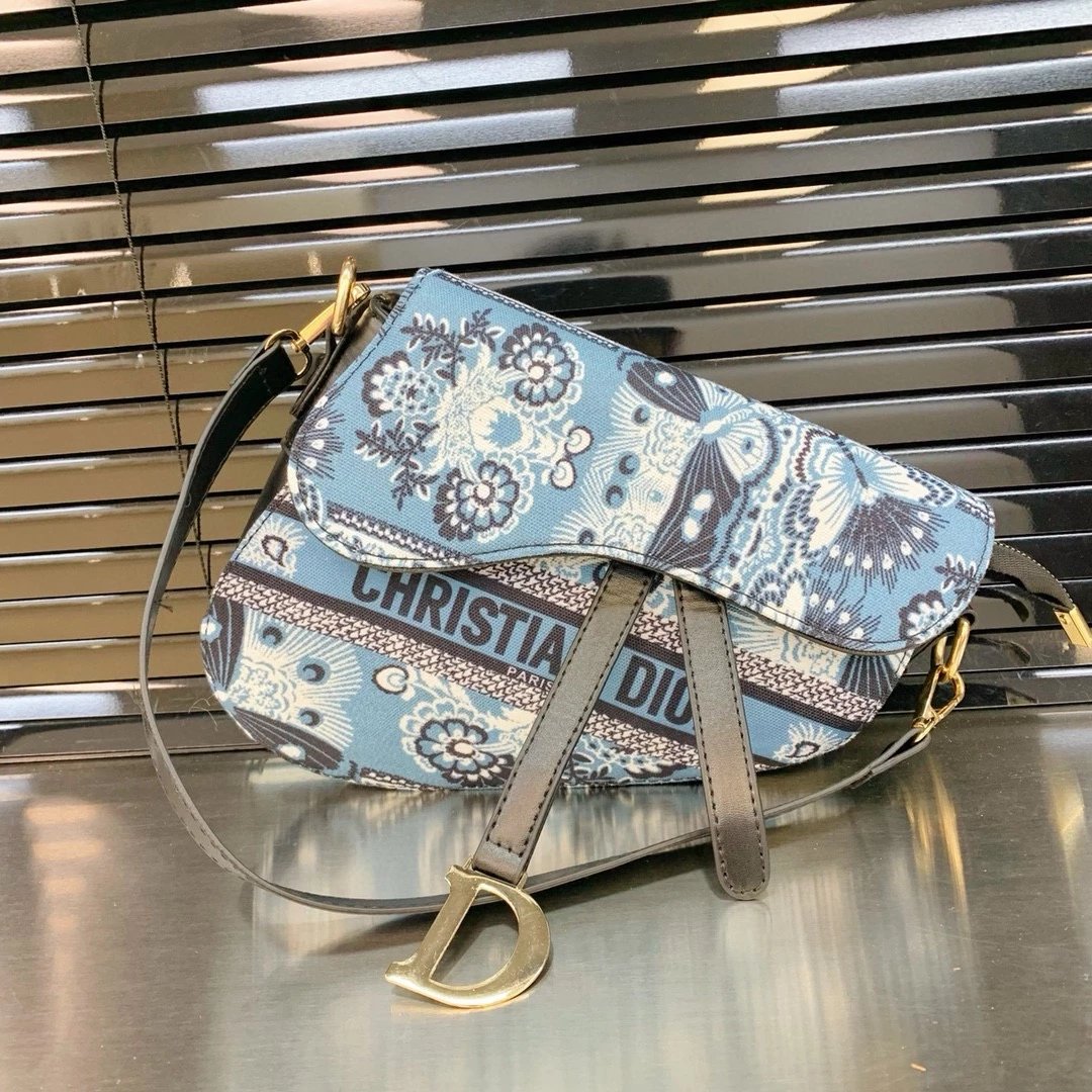 Dior Book Tote Floral Print Multicolor Handbags Tote Bag - 7