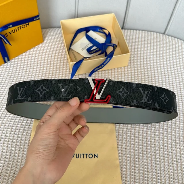 Louis Vuitton Belts Monogram belt with LV buckle product detail image 6