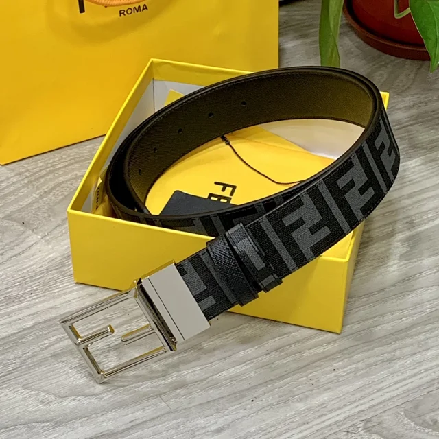 Fendi Belts Reversible FF Buckle Belt product detail image 13