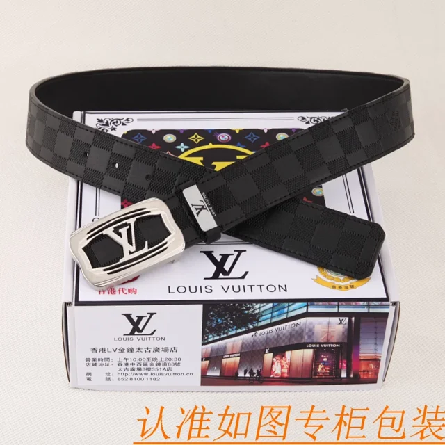 Louis Vuitton Belts LV Monogram Buckle Belt product detail image 14