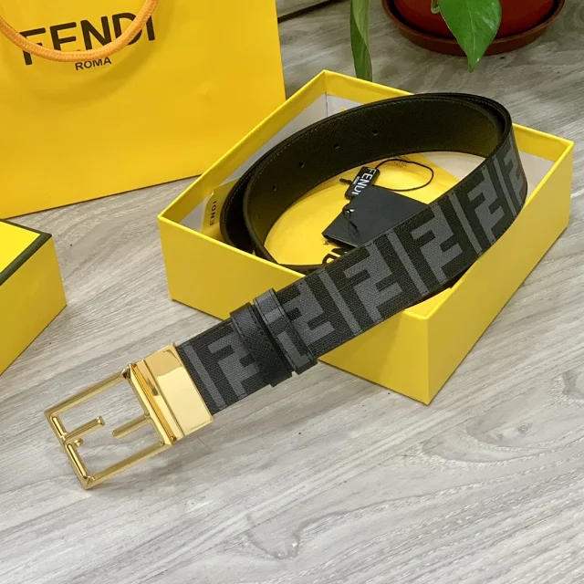 Fendi Belts Reversible FF Buckle Belt product detail image 14