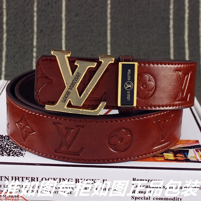 Louis Vuitton Belts LV Monogram Buckle Belt product detail image 9