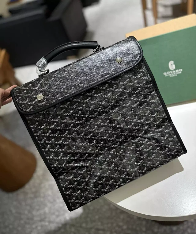 Goyard Backpacks Drawstring flap backpack product detail image 7