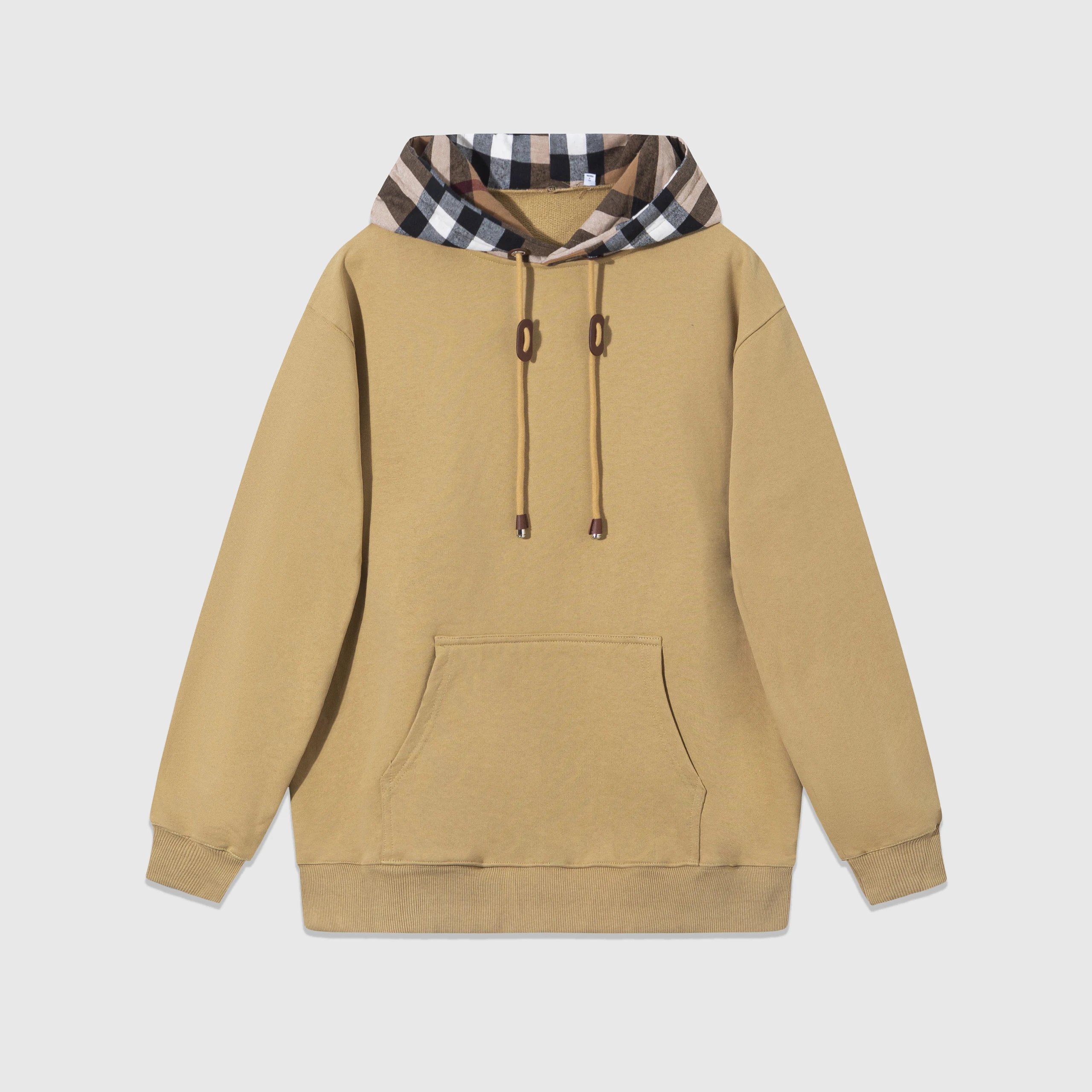 Plaid Lined Hoodie C