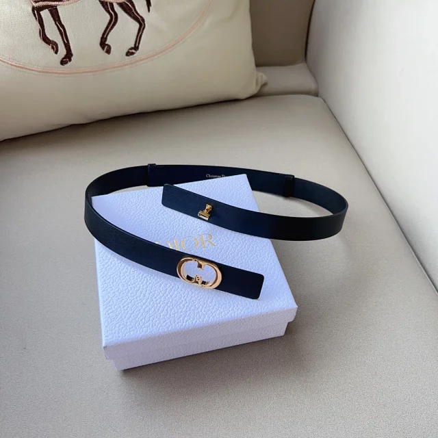 Dior Belts CD Logo Buckle Belt product detail image 9
