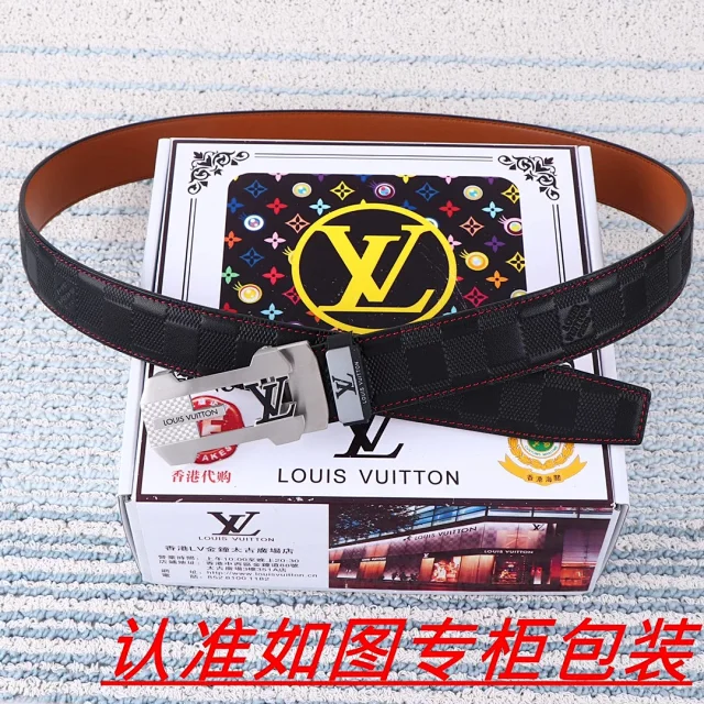 Louis Vuitton Belts LV Monogram Buckle Belt product detail image 10