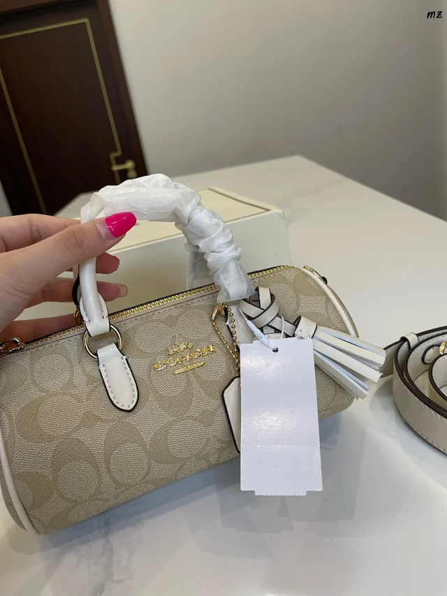 Coach Crossbody Bags Signature Monogram Zip Pouch Bag product detail image 9