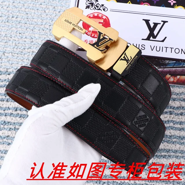 Louis Vuitton Belts LV Monogram Buckle Belt product detail image 11