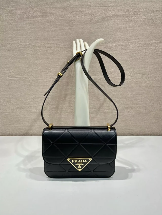 Prada Crossbody Bags Logo Plaque Bag product detail image 1