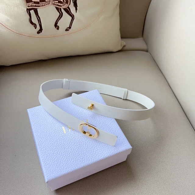 Dior Belts CD Logo Buckle Belt product detail image 8
