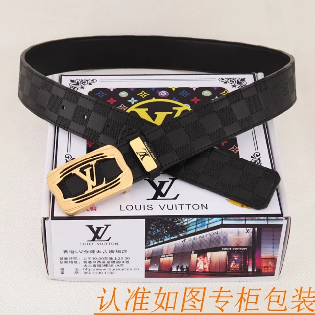 Louis Vuitton Belts LV Monogram Buckle Belt product detail image 15