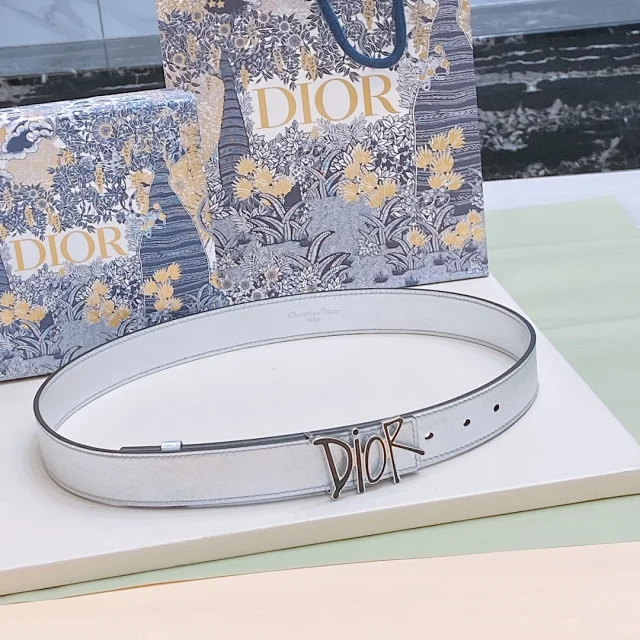 Dior Belts Logo Buckle Belt product detail image 6