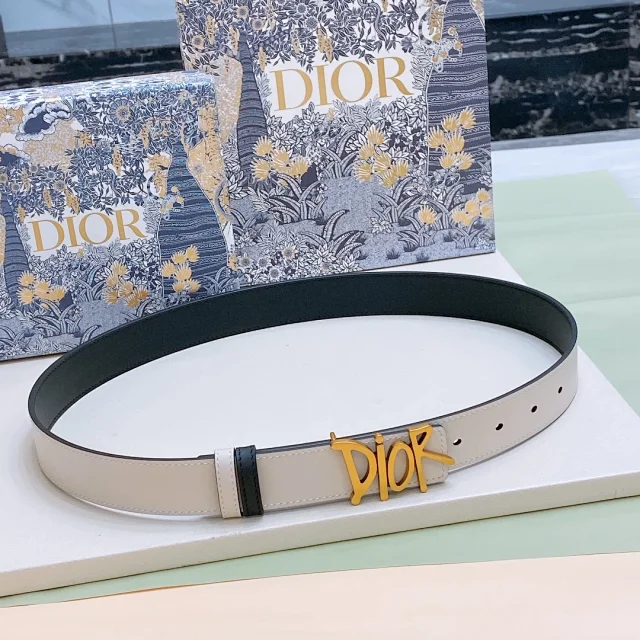 Dior Belts Logo Buckle Belt product detail image 10
