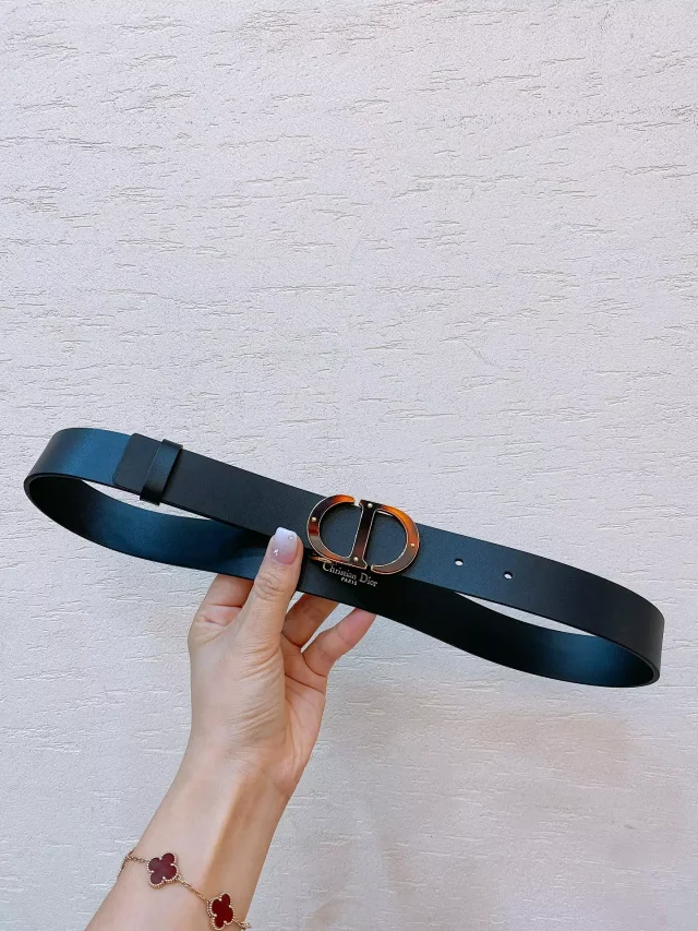 Dior Belts CD Logo Buckle Belt product detail image 3