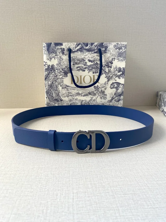 Dior Belts Logo Buckle Belt product detail image 7