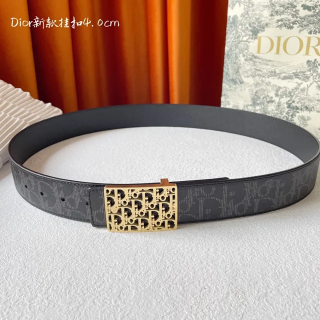 Dior Belts CD Logo Buckle Belt product detail image 12