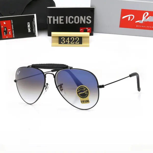 Ray-Ban Round Metal Silver Mirror Sunglasses - 31
