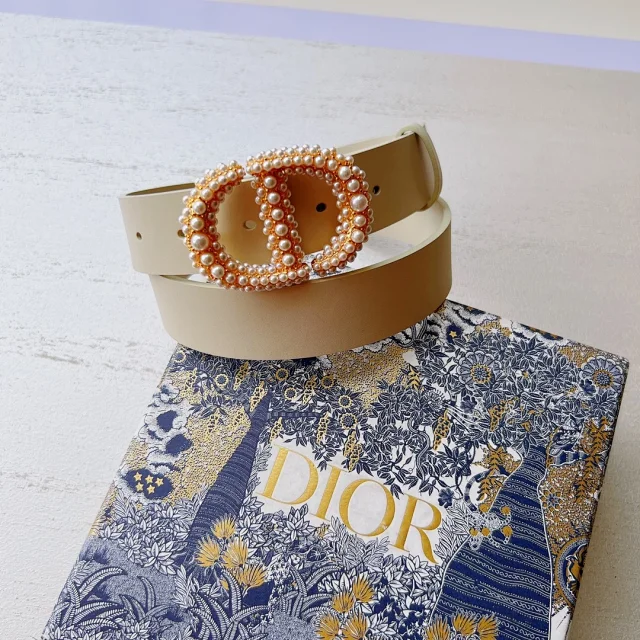 Dior Belts Logo Buckle Belt product detail image 7