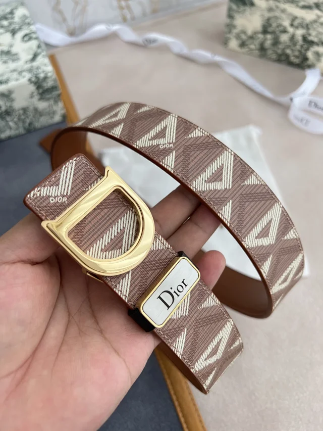 Dior Belts Logo Buckle Belt product detail image 12