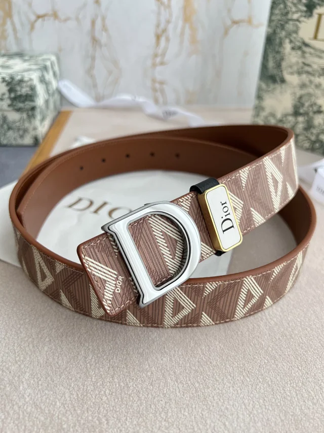 Dior Belts Logo Buckle Belt product detail image 11