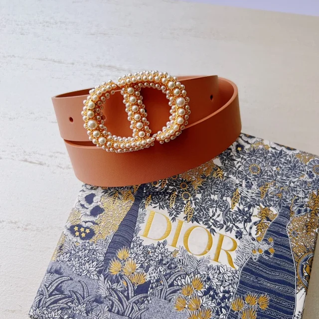 Dior Belts Logo Buckle Belt product detail image 3
