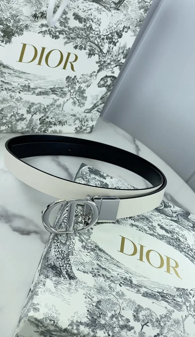 Dior Belts CD Logo Buckle Belt product detail image 15