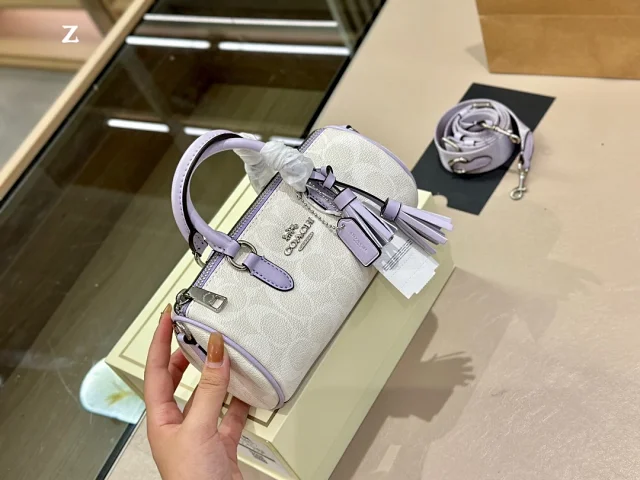 Coach Crossbody Bags Signature Monogram Zip Pouch Bag product detail image 6