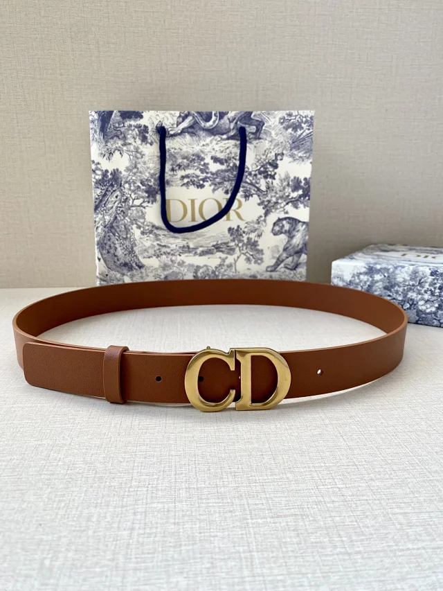 Dior Belts Logo Buckle Belt product detail image 10