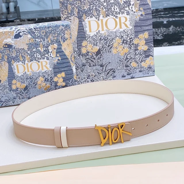 Dior Belts Logo Buckle Belt product detail image 9