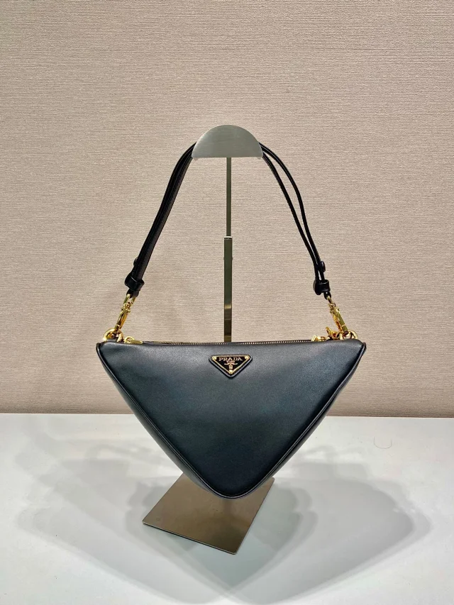 Prada Shoulder Bags Triangular chain-detail bag product detail image 2