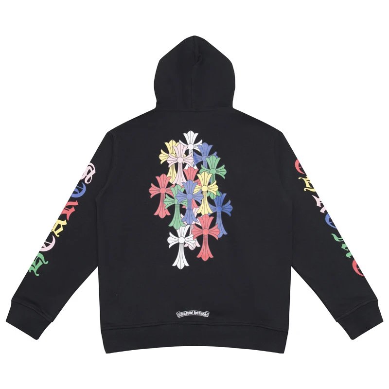 Chrome Hearts Hoodies & Sweatshirts Graphic Pullover Hoodie with Cross Motif — 04