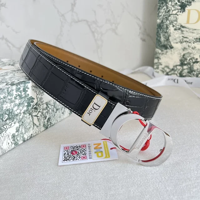 Dior Belts CD Logo Buckle Belt product detail image 1
